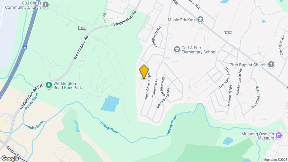 2873 Island Point Dr NW Mapa y Detalles de la Ubicación