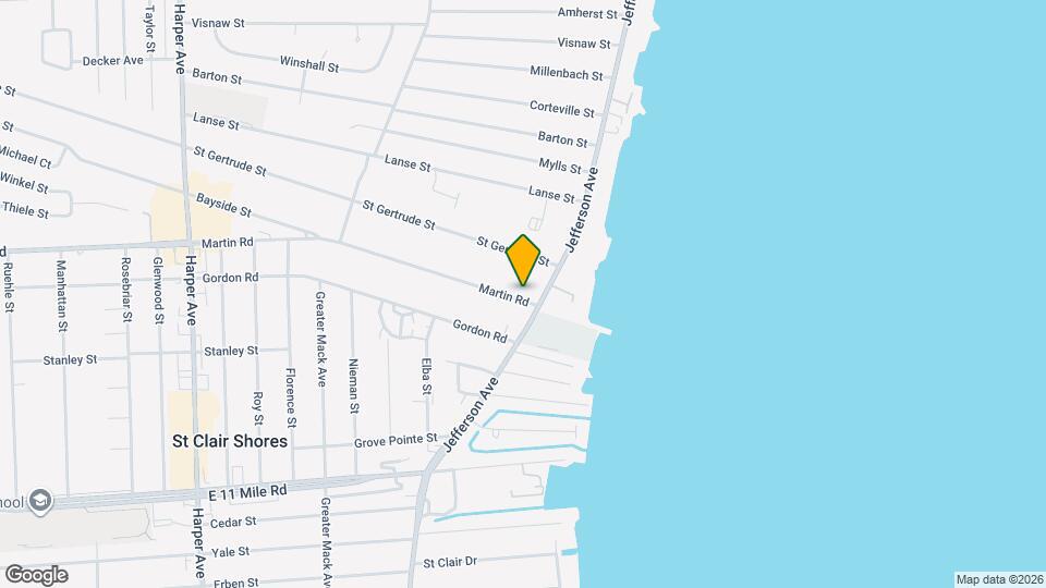 22715 Martin Rd Mapa y Detalles de la Ubicación