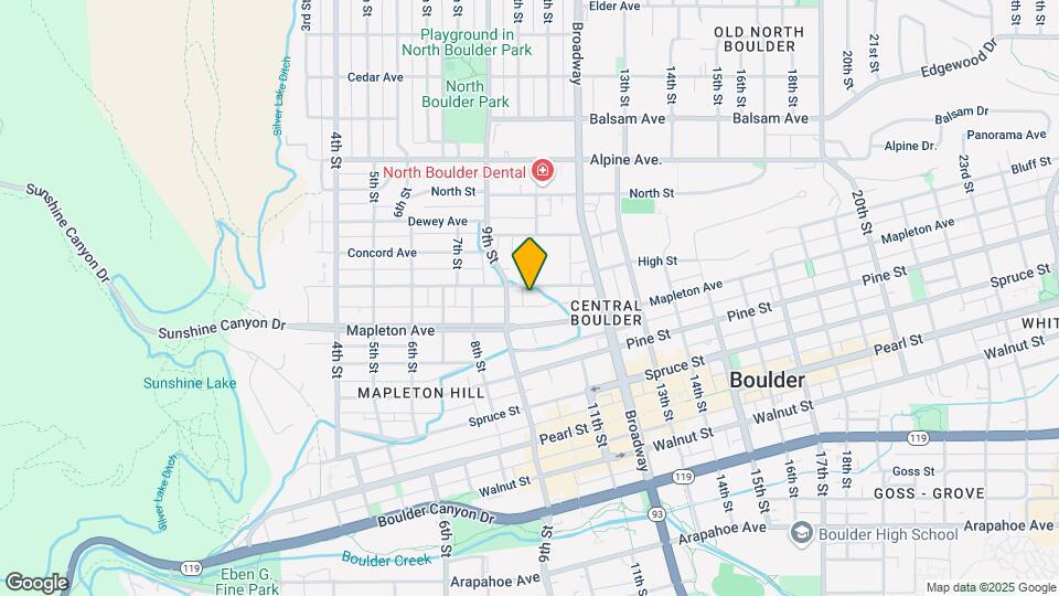 1000 Maxwell Ave Mapa y Detalles de la Ubicación