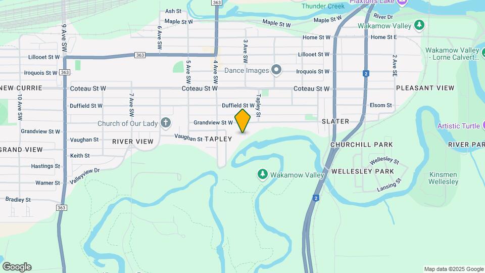 836 Outlook Ave Map and Location Details