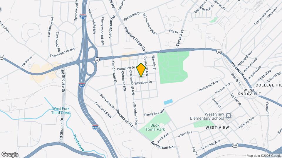 2608 Piedmont St NW Mapa y Detalles de la Ubicación