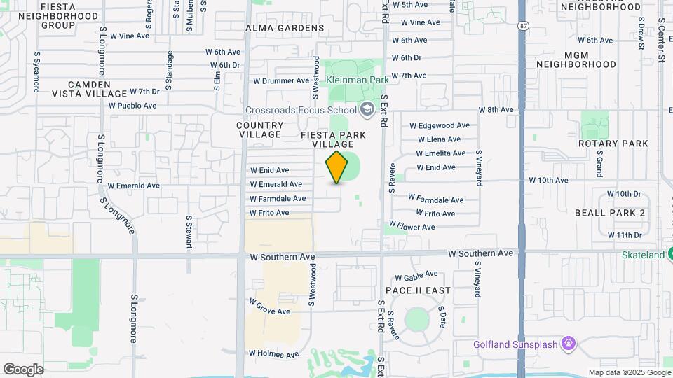 1014 S Nina Cir Map and Location Details