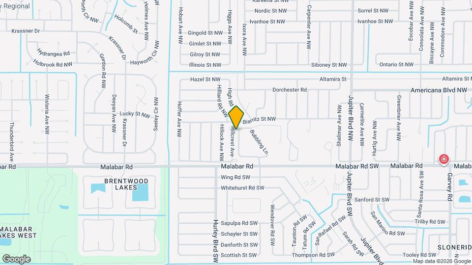 1414 Mineral Lp Dr NW Map and Location Details