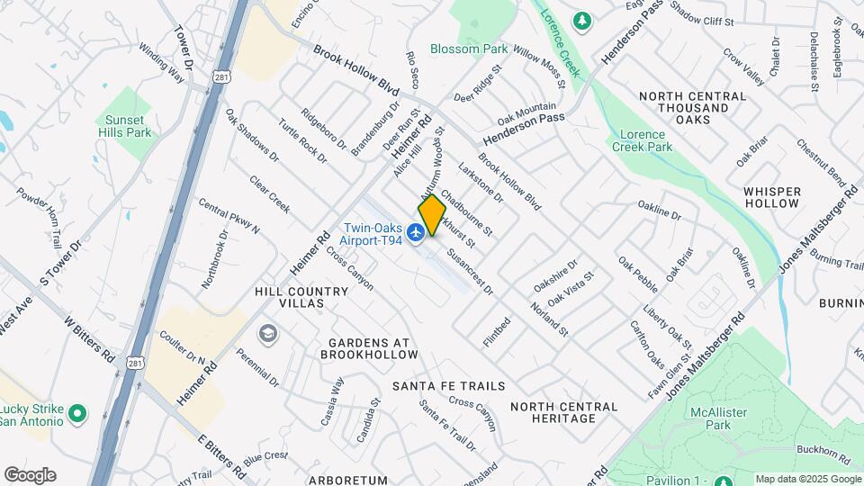 14106 Susancrest Dr Map and Location Details