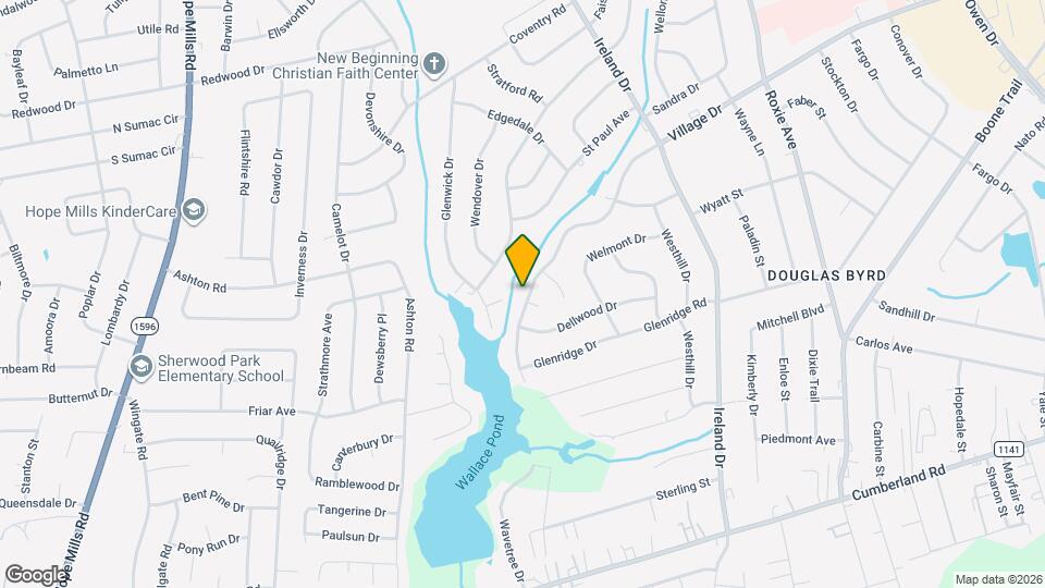 4122 Village Dr Map and Location Details