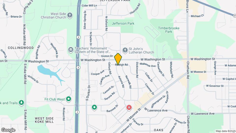 2510 Raleigh Rd Map and Location Details