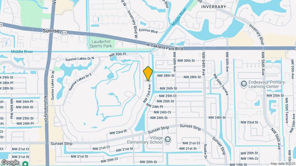 2705 NW 73rd Ave Map and Location Details
