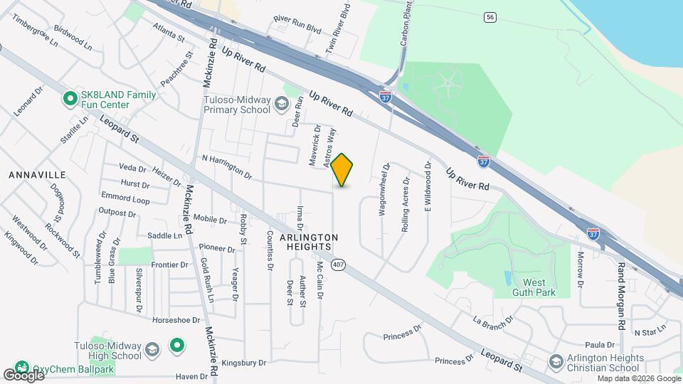 2930 E Harrington Dr Map and Location Details