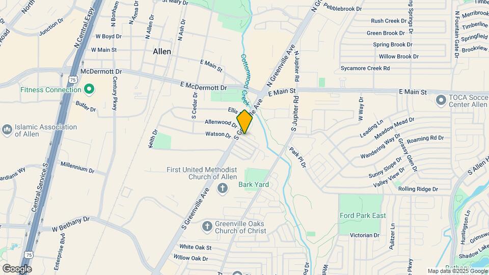 507 Cedar Elm Ln Map and Location Details