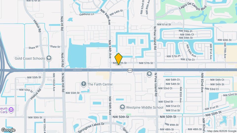 Tamarac Village Map and Location Details