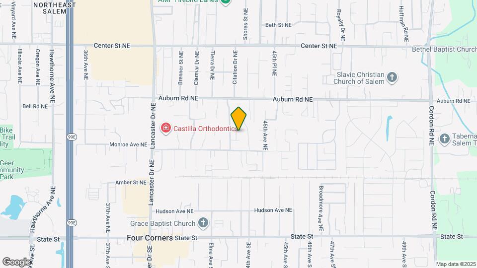 436 Peppermint Ln NE Map and Location Details