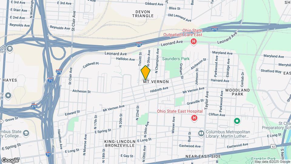 419 N Ohio Ave Map and Location Details