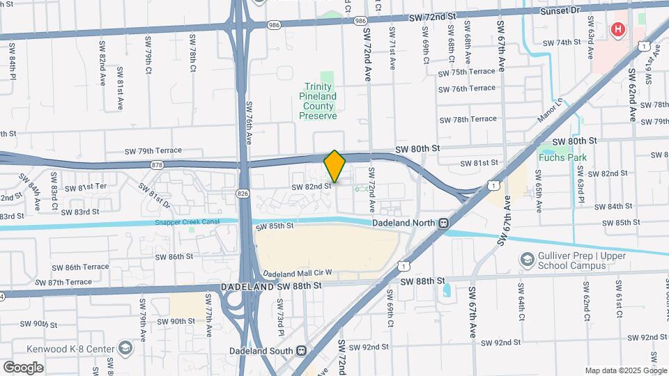 7320 SW 82nd St Map and Location Details