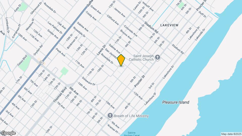 745 Rosedale Dr Map and Location Details