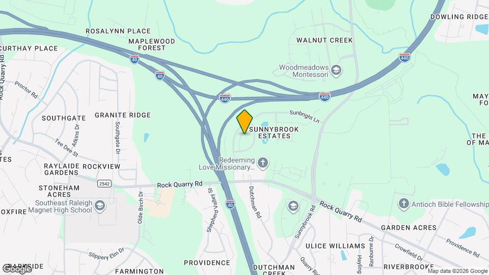 3240 Warm Springs Ln Map and Location Details
