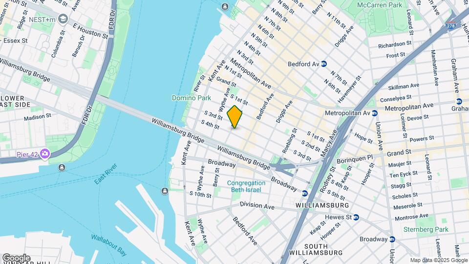 95 S 4th St Mapa y Detalles de la Ubicación