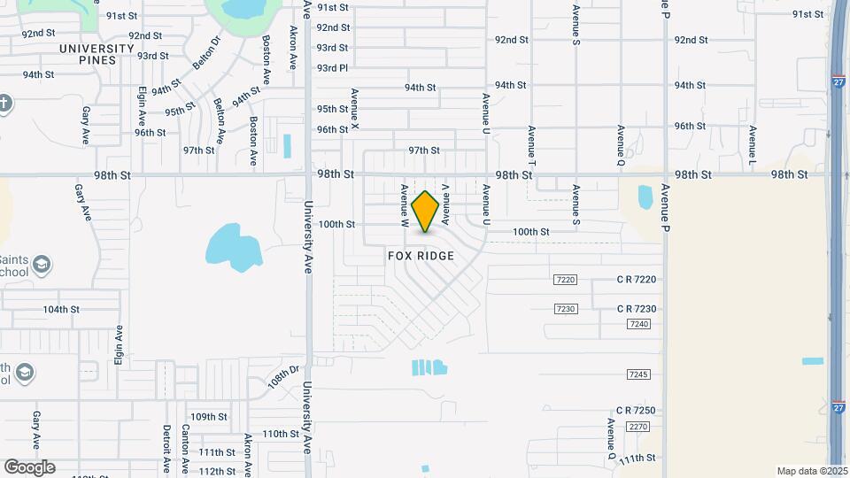 2128 101st St Map and Location Details