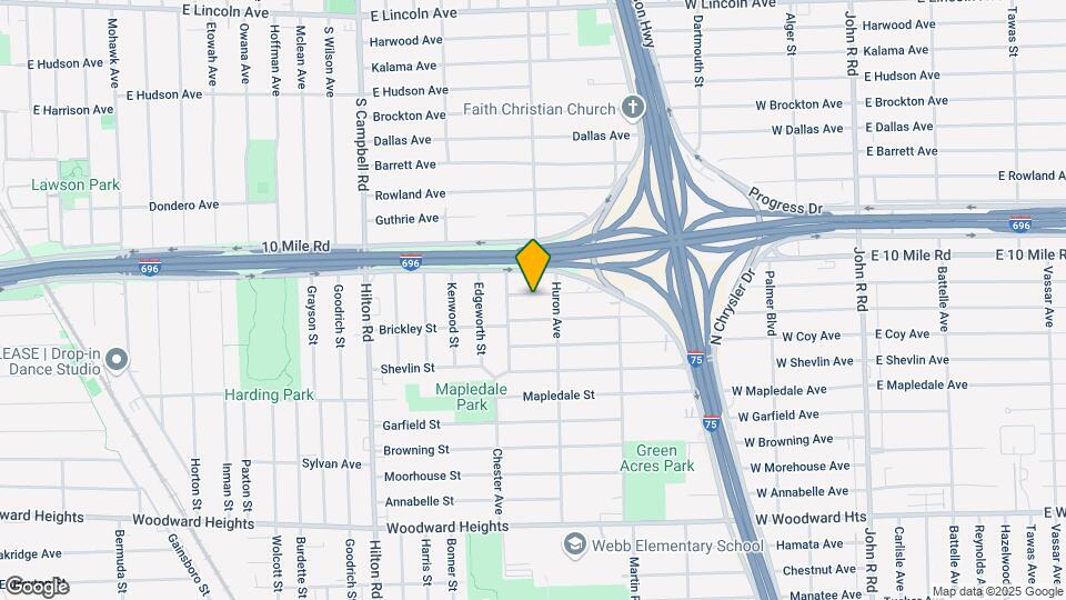 2204 Mahan St Map and Location Details