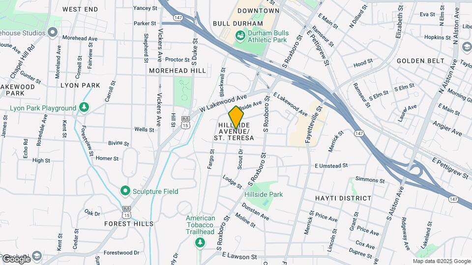 910 Scout Dr Map and Location Details