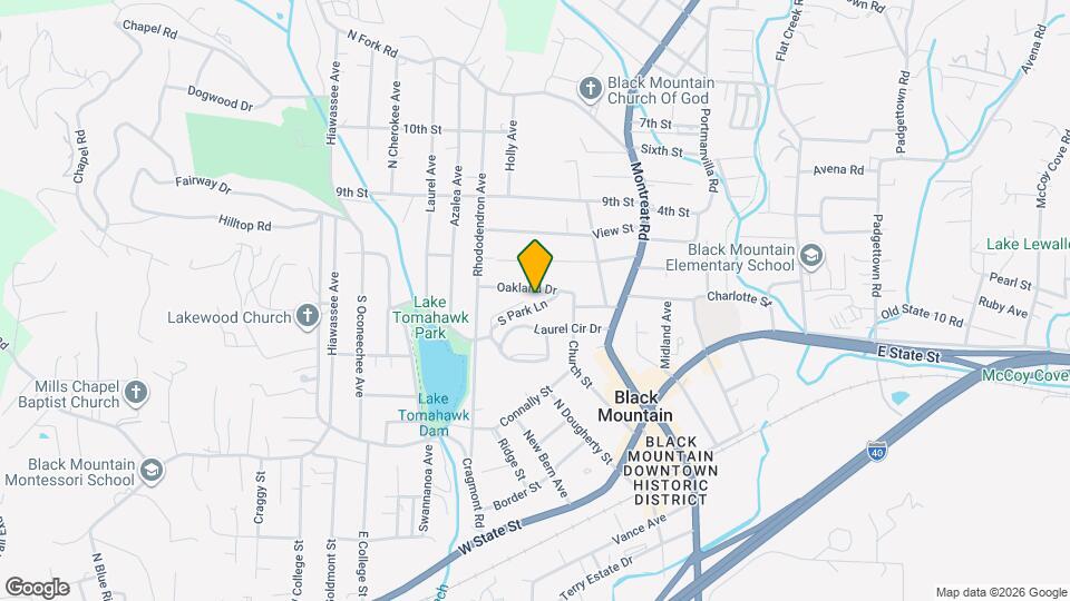 118 S Park Ln Mapa y Detalles de la Ubicación