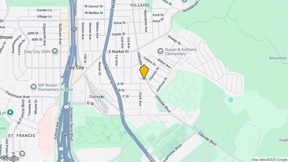 Hillside Center Map and Location Details
