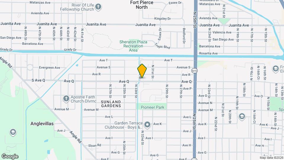 3120 Ave Q Map and Location Details