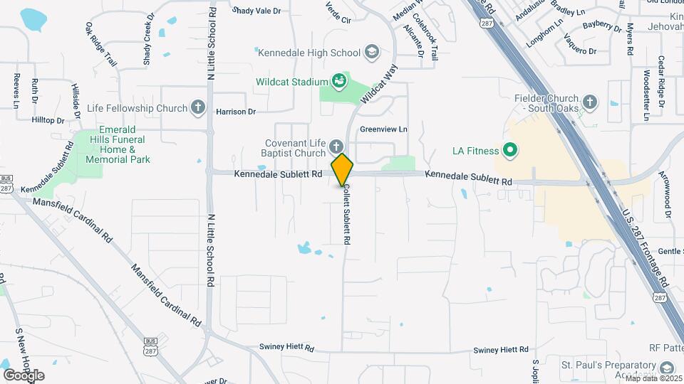 1216 Collett Sublett Rd Map and Location Details