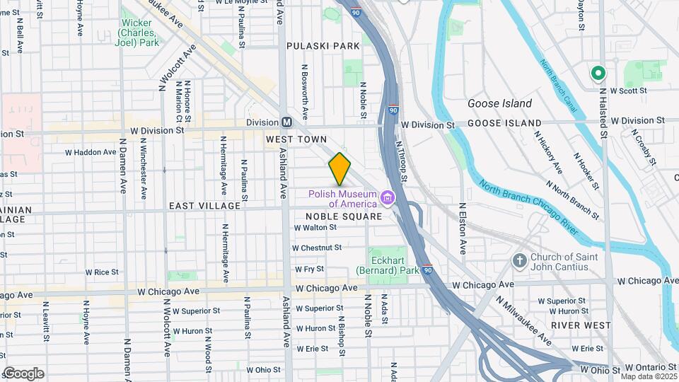 1441 W Cortez St Map and Location Details