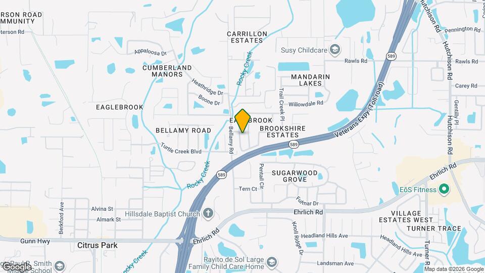 14925 Redcliff Dr Map and Location Details
