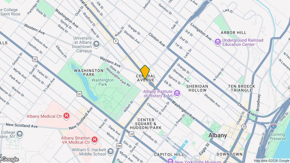 240 Washington Ave Map and Location Details