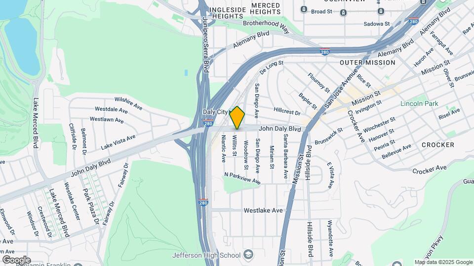 437-439 John Daly Blvd Map and Location Details