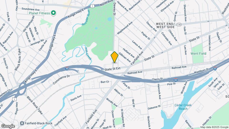 84 Dewey St Map and Location Details