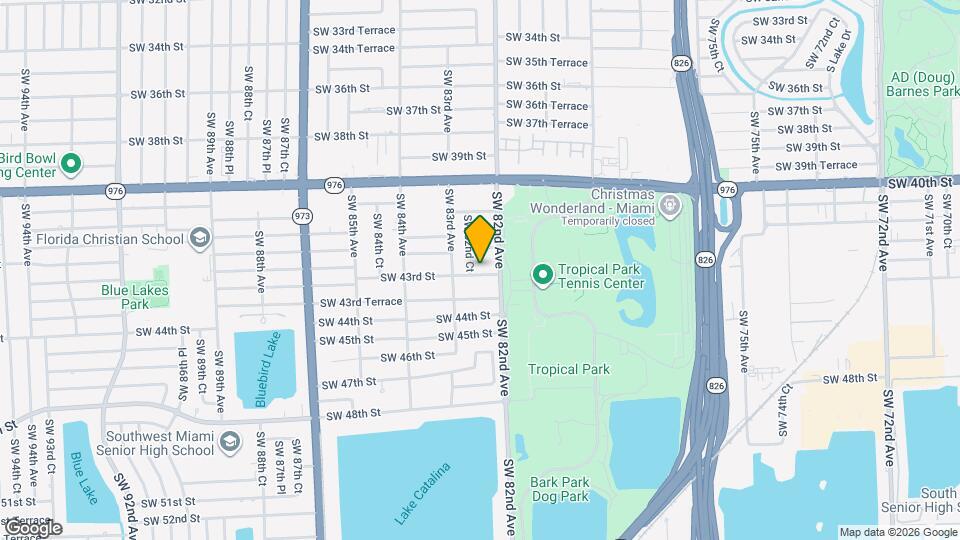 8245 SW 43rd St Map and Location Details