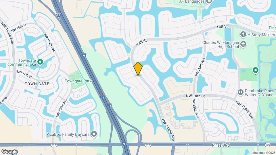 1355 NW 143rd Ave Map and Location Details