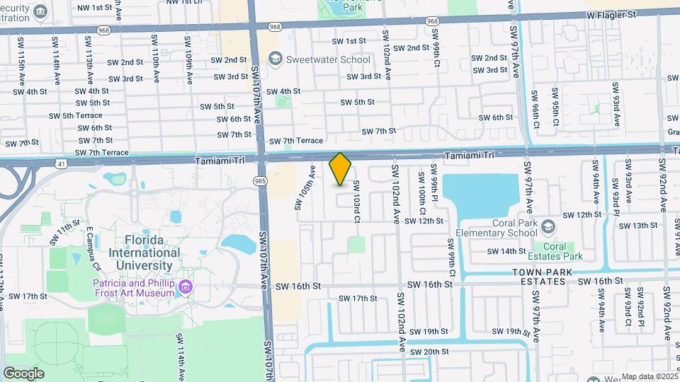 10356 SW 11th Terrace Map and Location Details