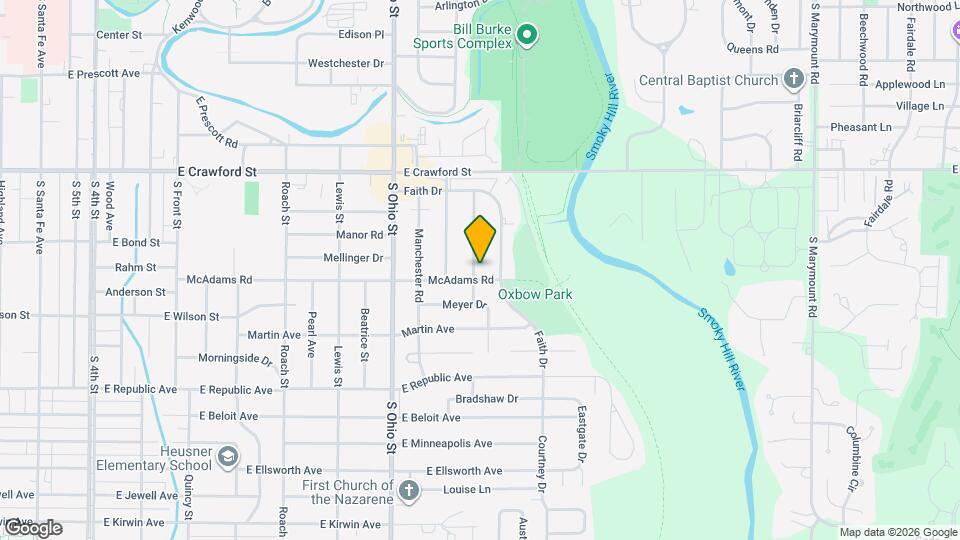 837 Meadowbrook Rd Map and Location Details