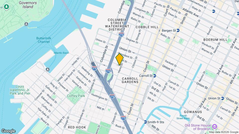 578 Henry St, Unit 3 Mapa y Detalles de la Ubicación