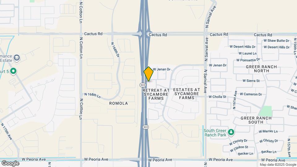 16667 W Sierra St Map and Location Details