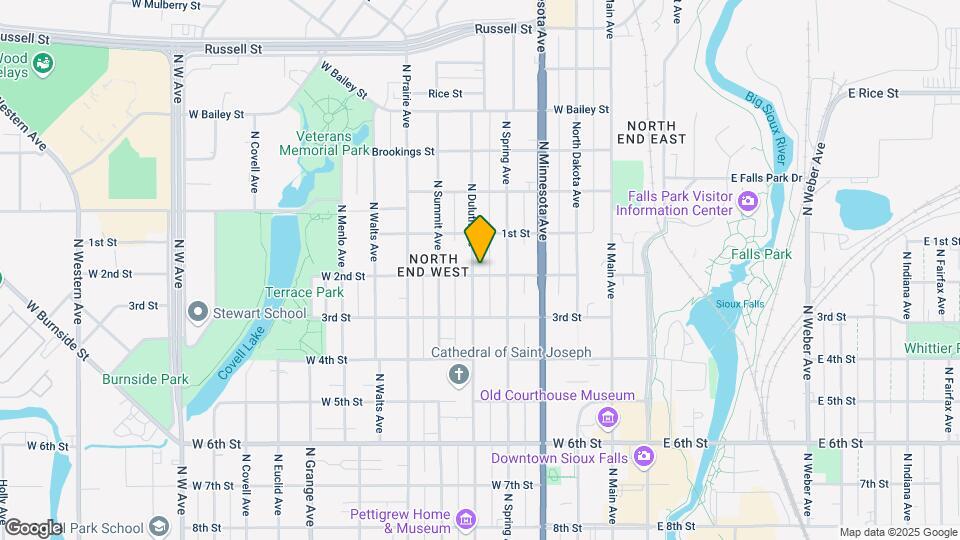 802 N Duluth Ave Mapa y Detalles de la Ubicación