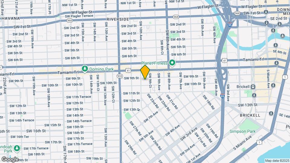 984 SW 9th St Map and Location Details