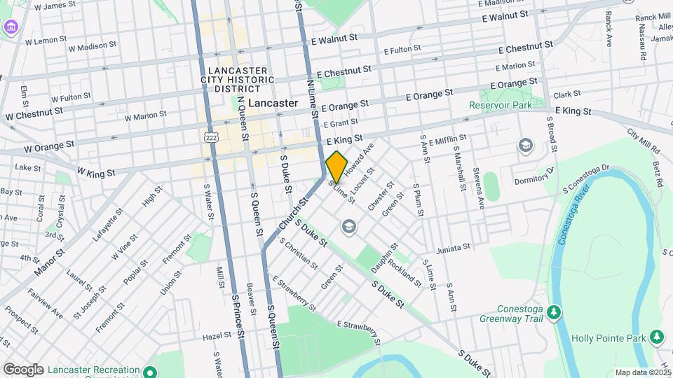 402 S Lime St, Unit A Mapa y Detalles de la Ubicación