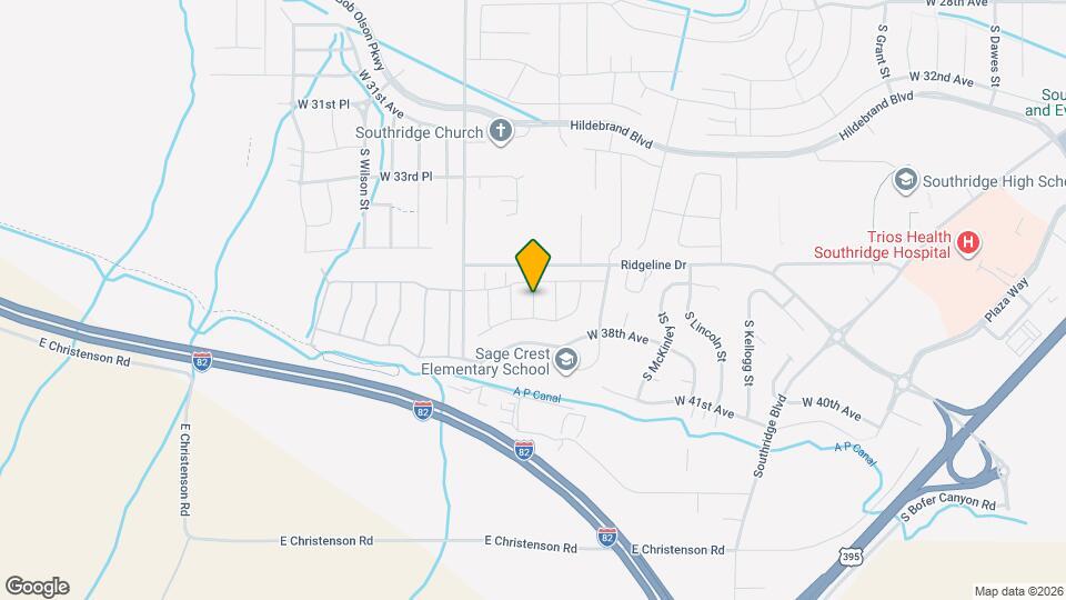 3707 S Quay St Map and Location Details