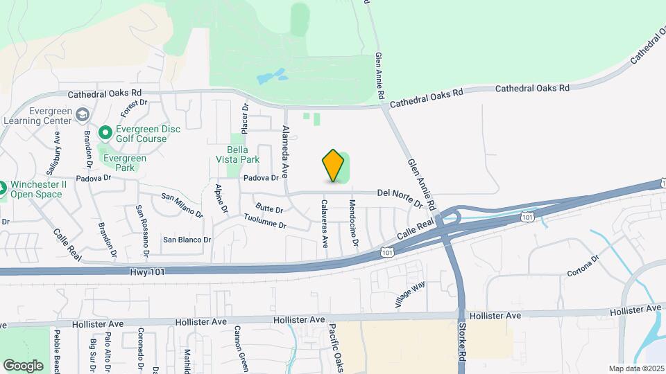 7126 Del Norte Dr Map and Location Details