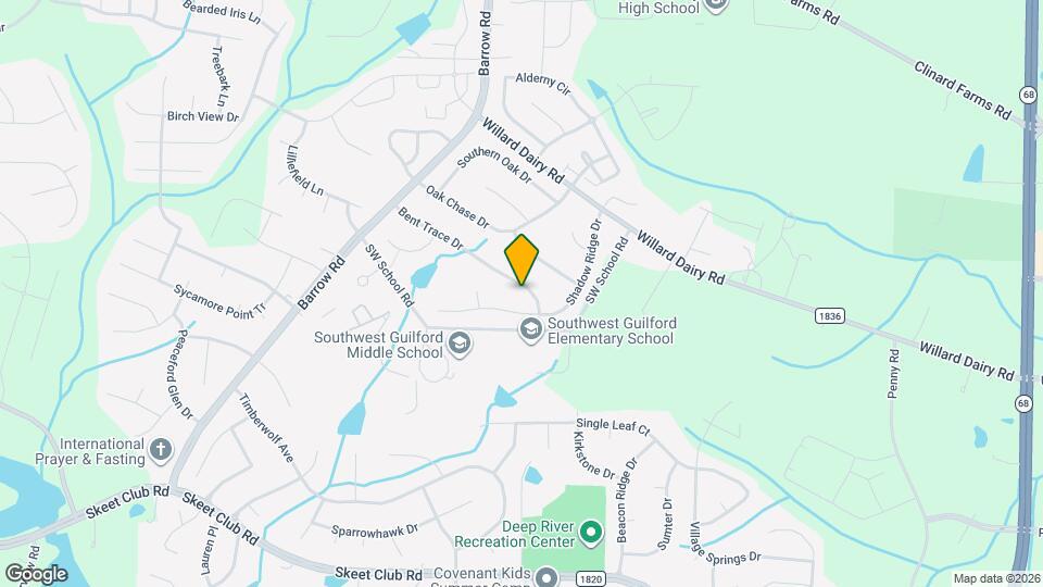 3588 Bent Trace Dr Map and Location Details