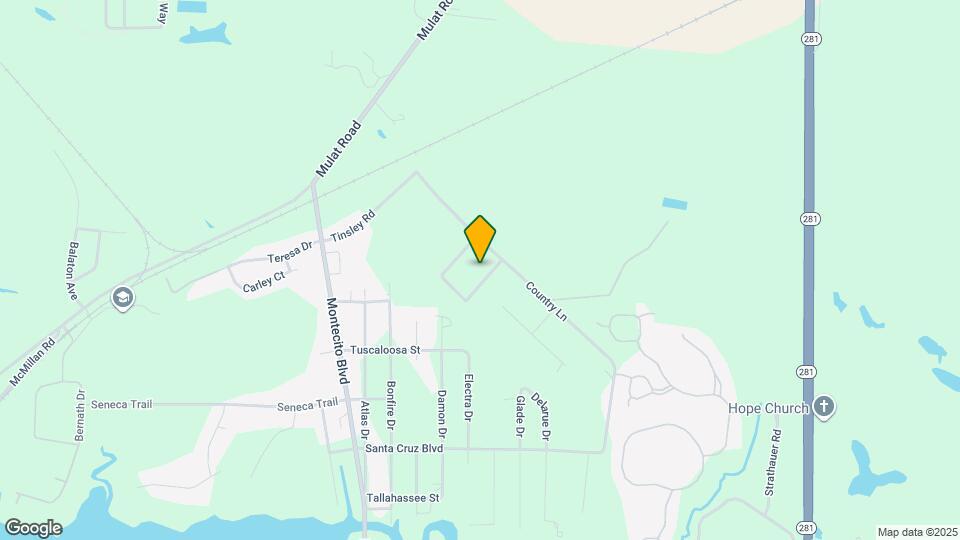 3316 Hudson Bend Map and Location Details