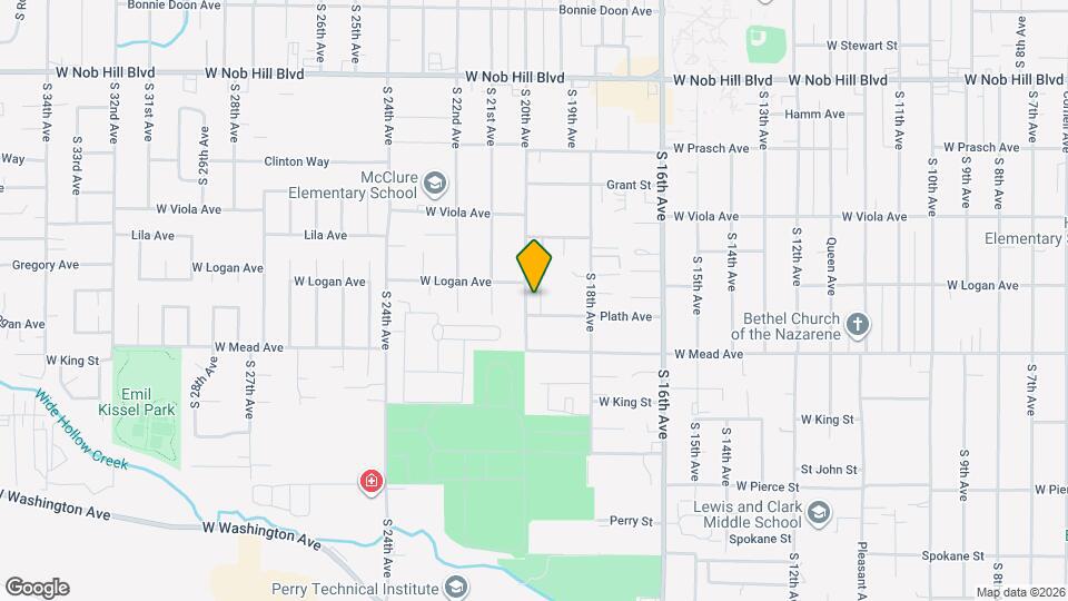 1407 S 20th Ave Map and Location Details