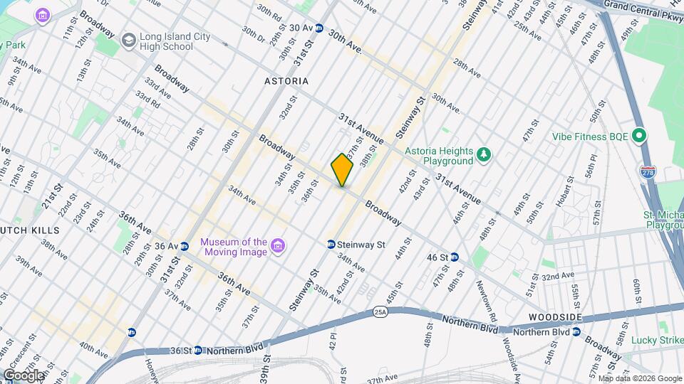 3718 Broadway Map and Location Details