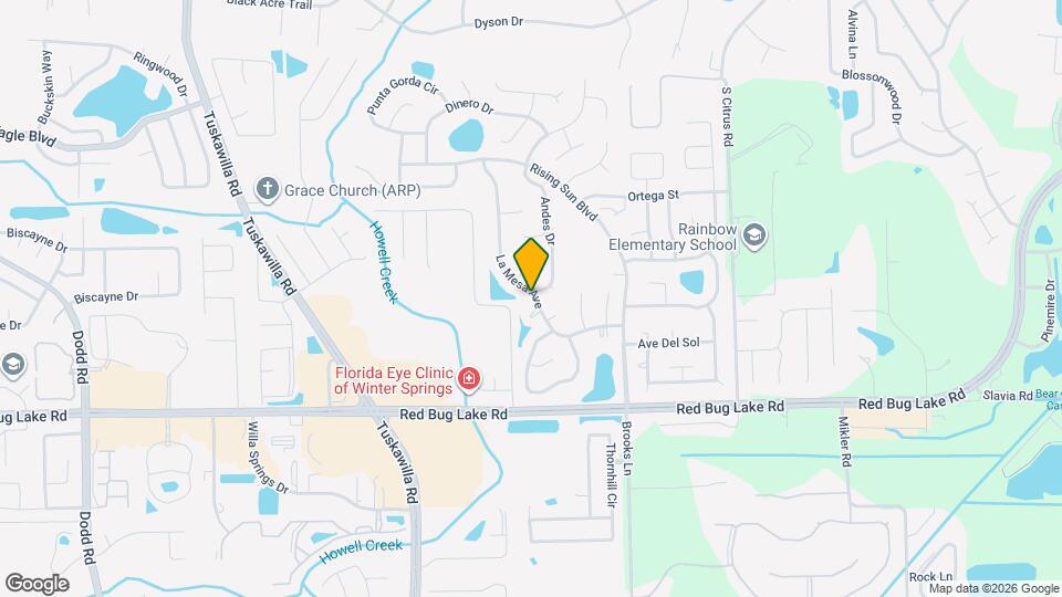 1239 La Mesa Ave Mapa y Detalles de la Ubicación