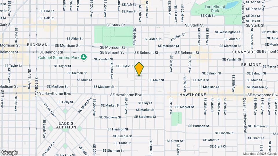 2625-2639 SE Main St Mapa y Detalles de la Ubicación