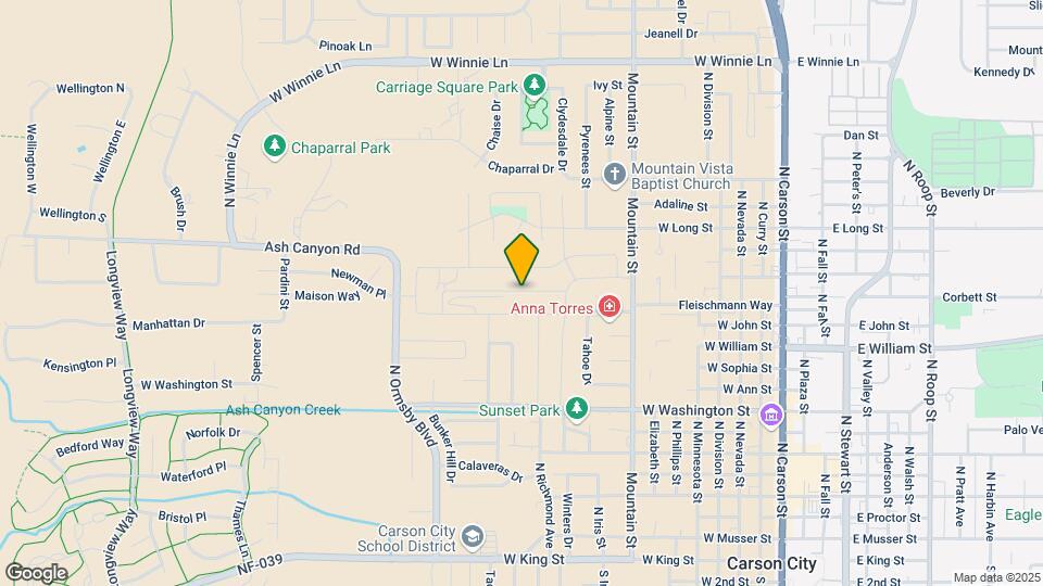 1163 Copper Hl Ave Map and Location Details